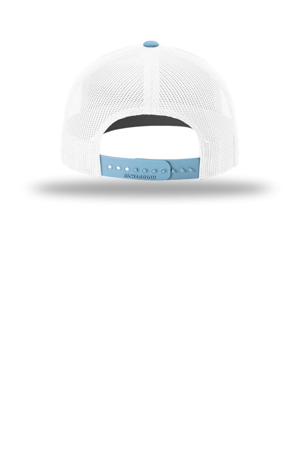 Richardson Trucker Cap 112 - White/ White/ Columbia Blue - back