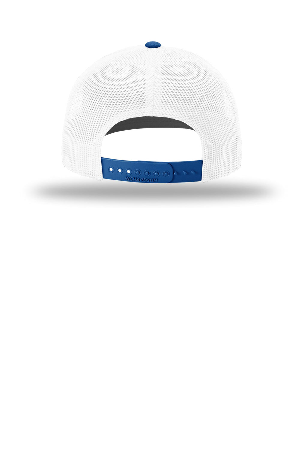 Richardson Trucker Cap 112 - White/ White/ Royal - back
