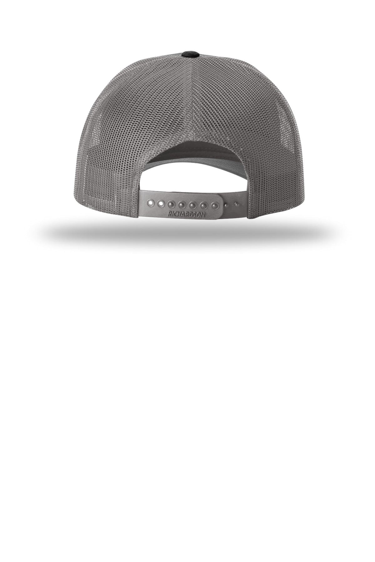 Richardson Low Pro Trucker 115 - Black/ Charcoal - back