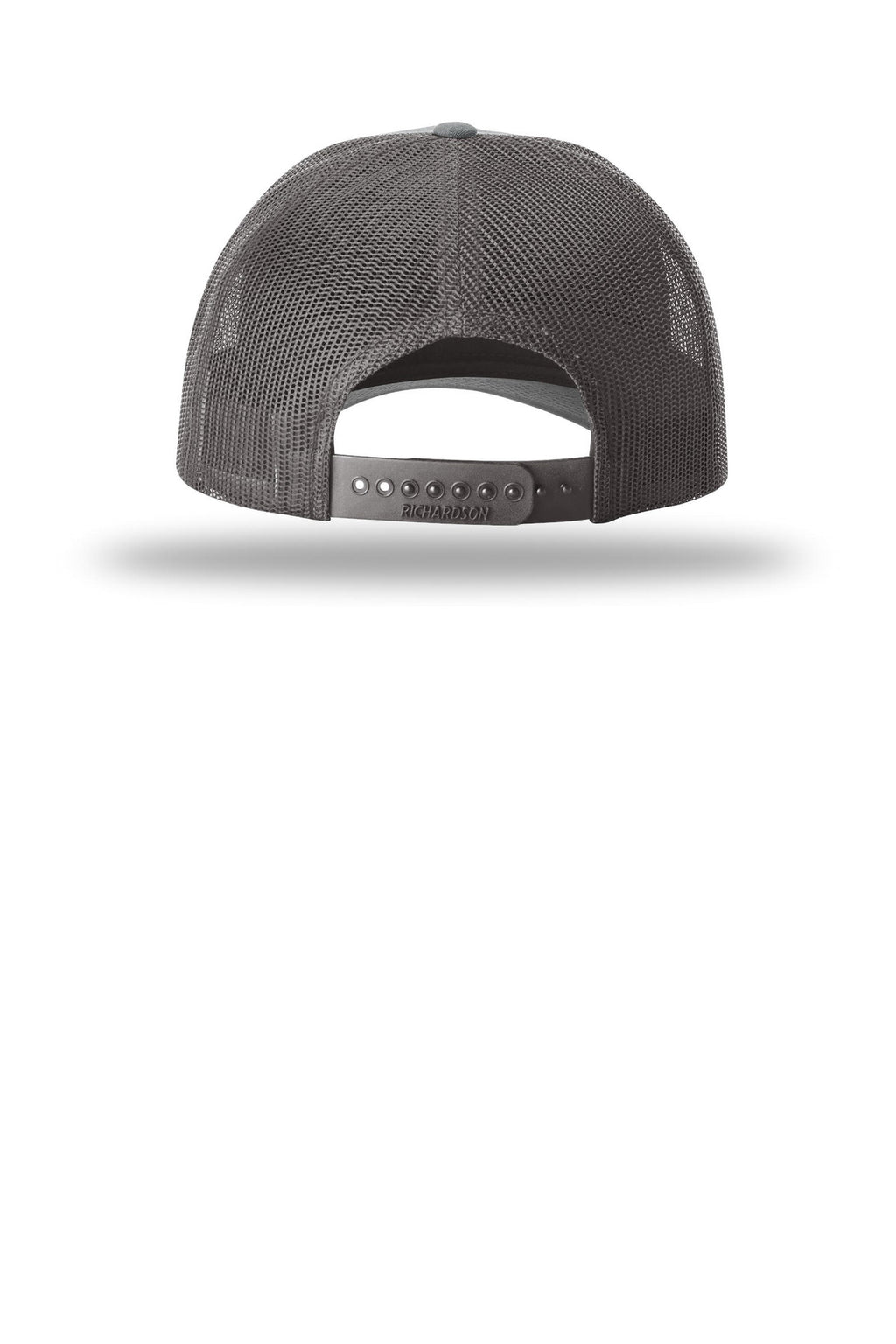 Richardson Low Pro Trucker 115 - Heather Grey/ Dark Charcoal - back