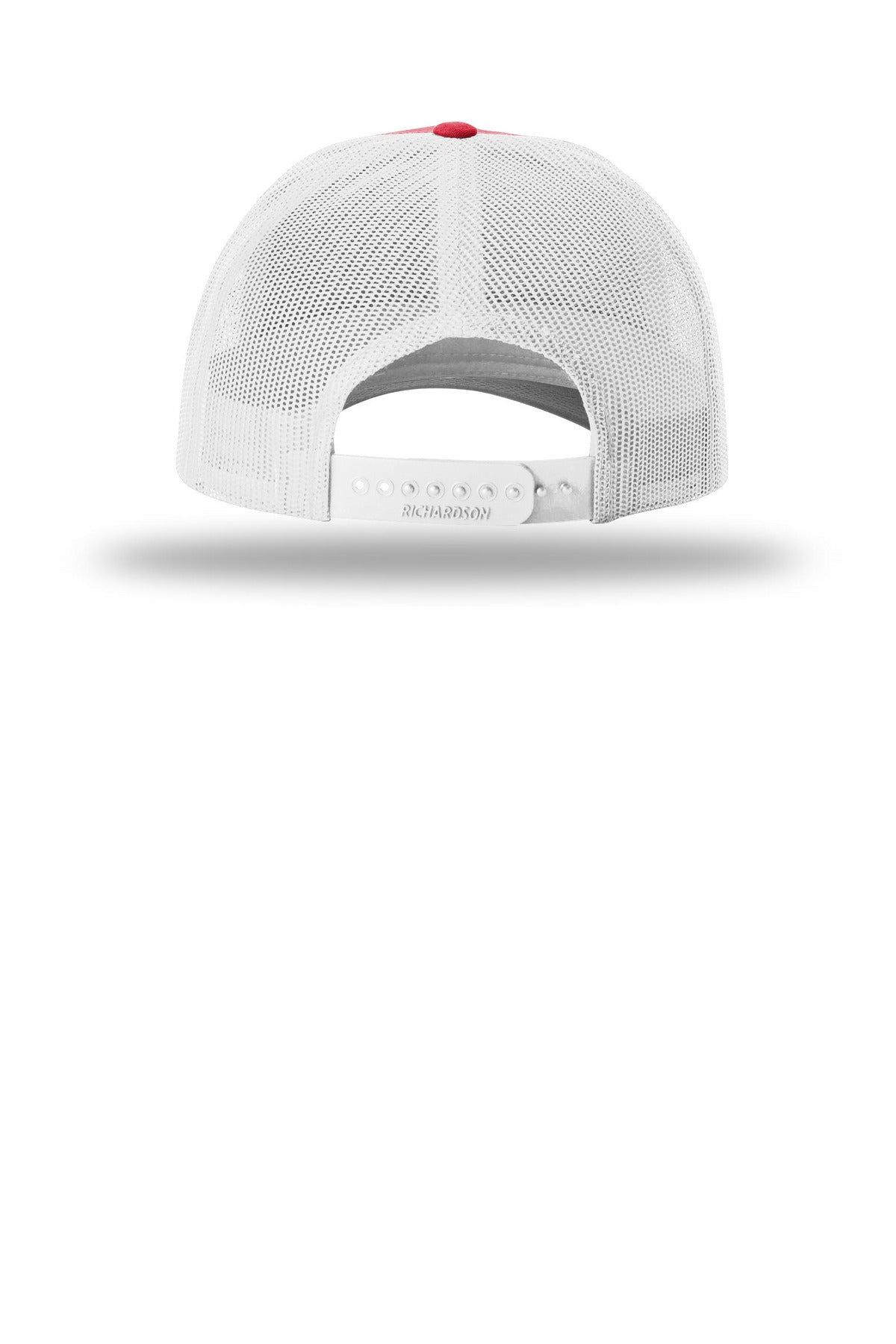 Richardson Low Pro Trucker 115 - Red Heather/ Light Grey - back
