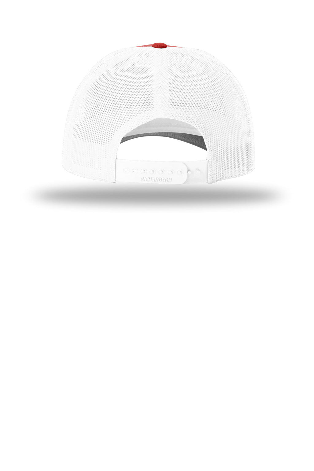 Richardson Low Pro Trucker 115 - Red/ White - back