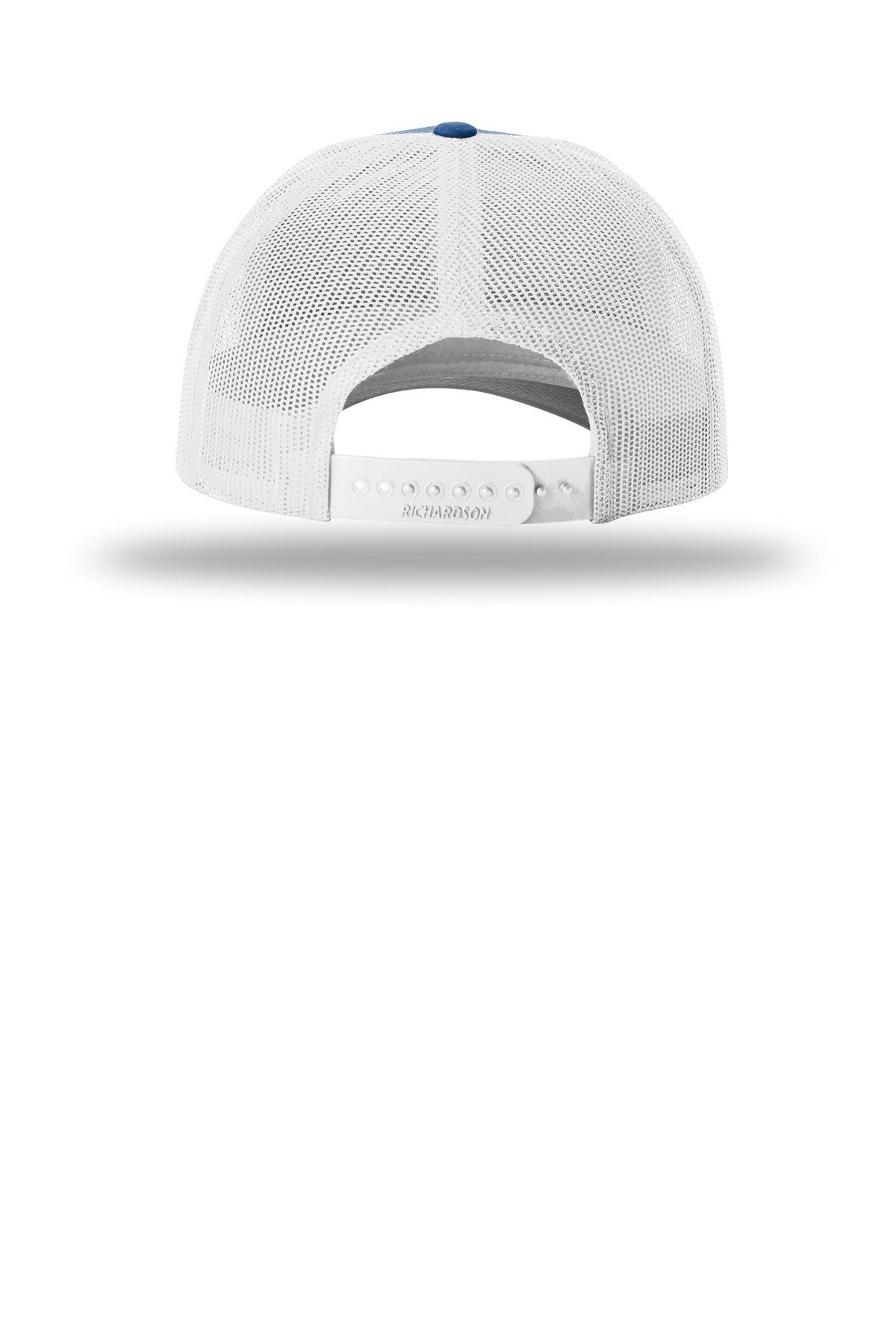 Richardson Low Pro Trucker 115 - Royal Heather/ Light Grey - back