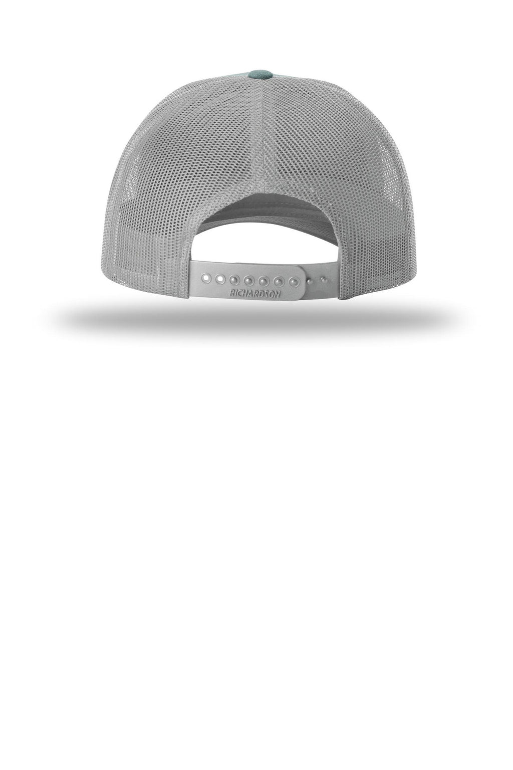Richardson Low Pro Trucker 115 - Smoke Blue/ Aluminum - back