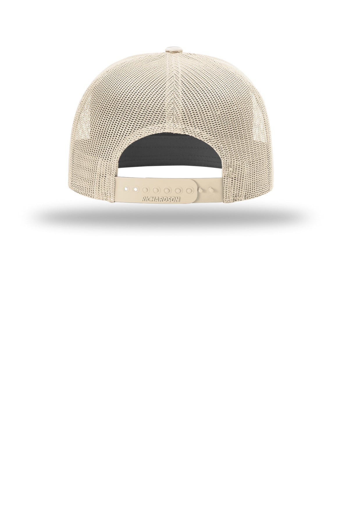 Richardson Printed 7-Panel Trucker 168P - Harvest Duck Camo/ Sandstone - back