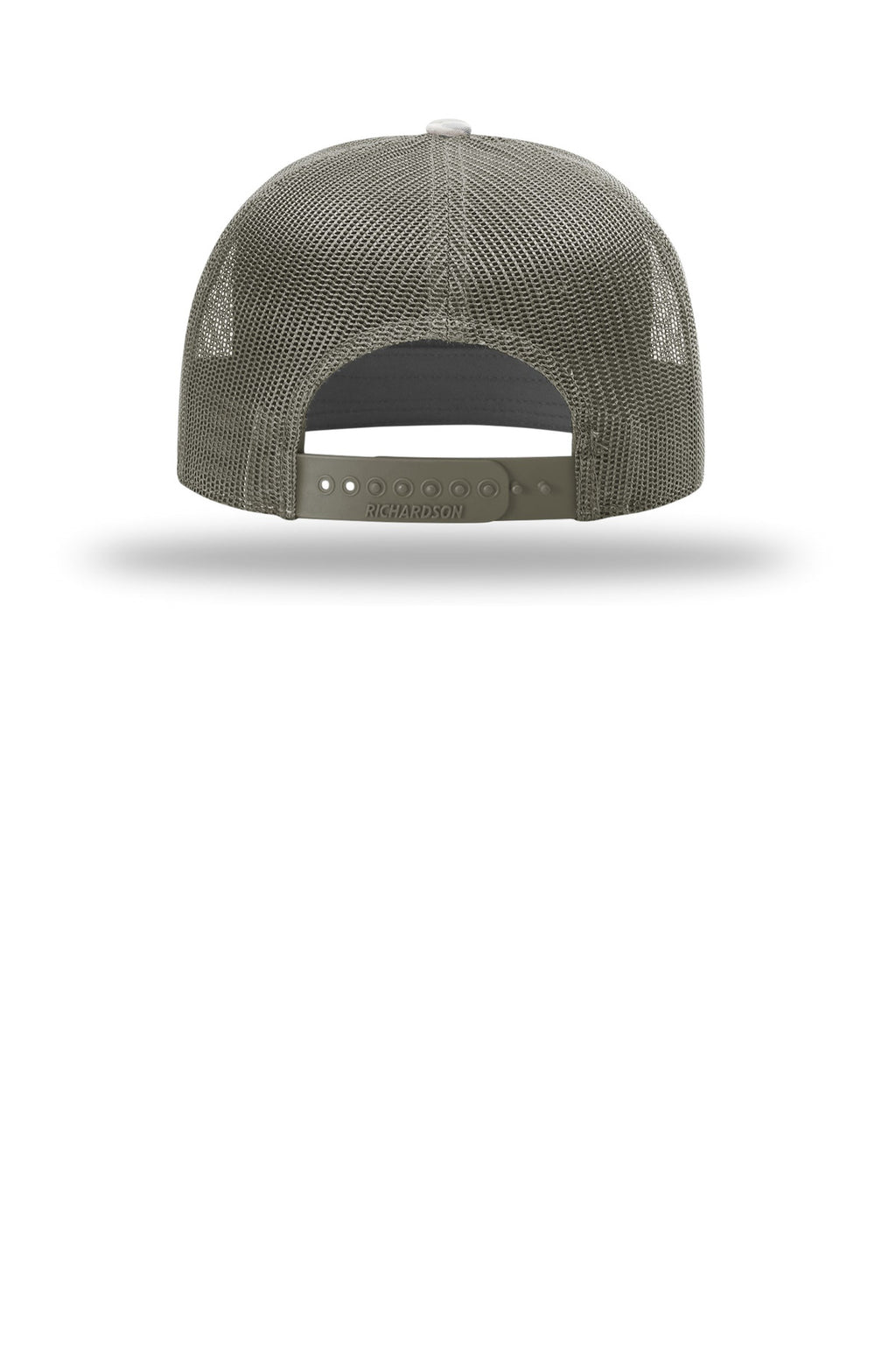Richardson Printed 7-Panel Trucker 168P - Marsh Duck Camo/ Loden - back