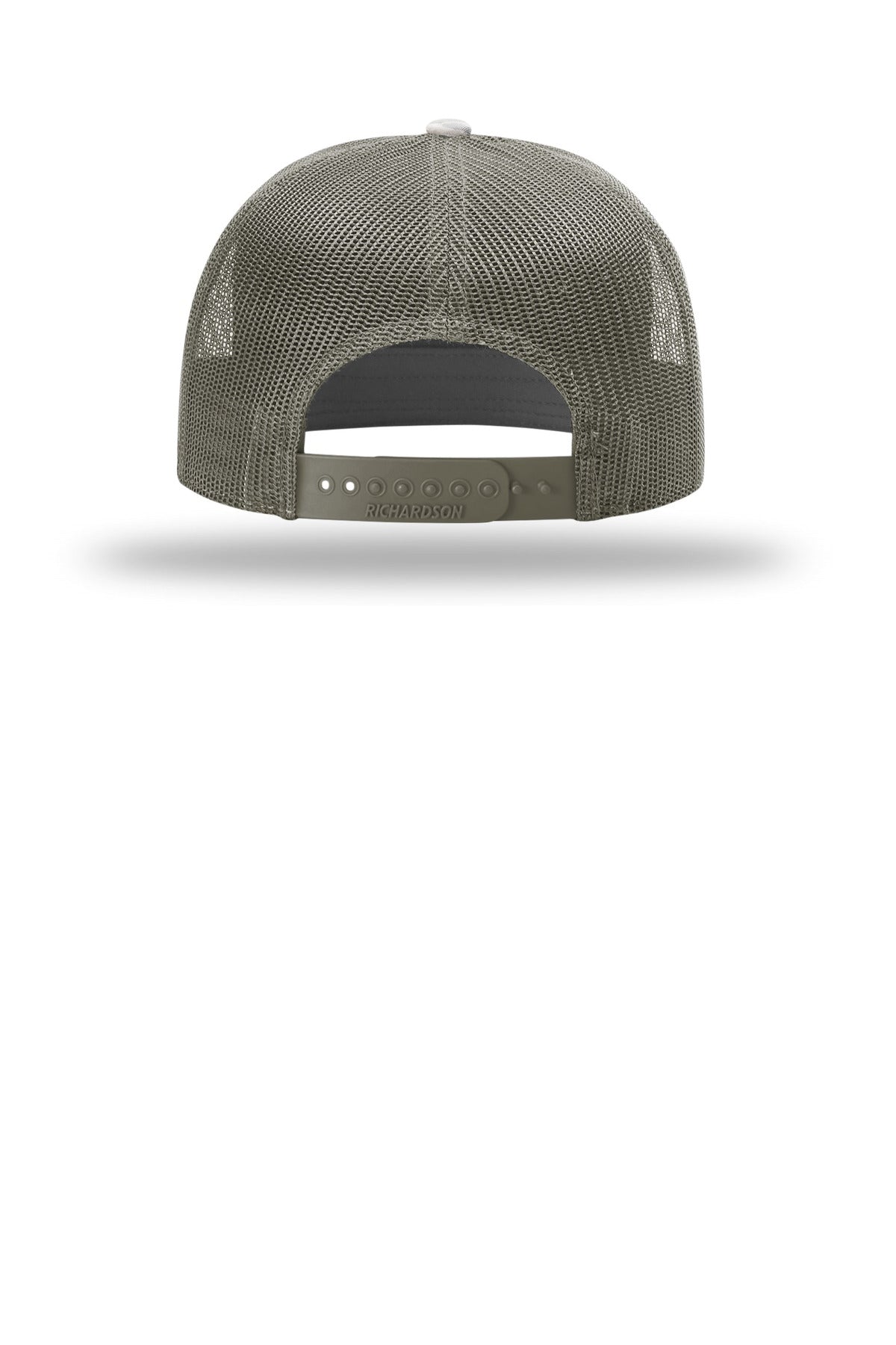 Richardson Printed 7-Panel Trucker 168P - Marsh Duck Camo/ Loden - back