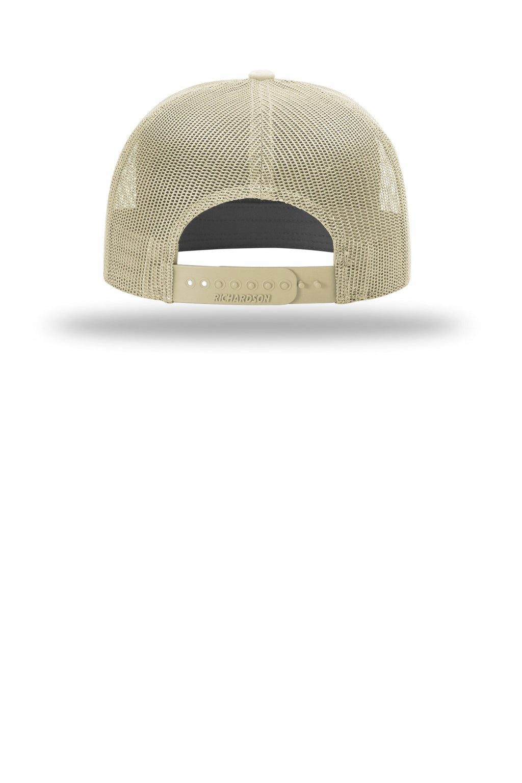 Richardson 7-Panel Trucker 168 - Brown/ Khaki/ Khaki - back