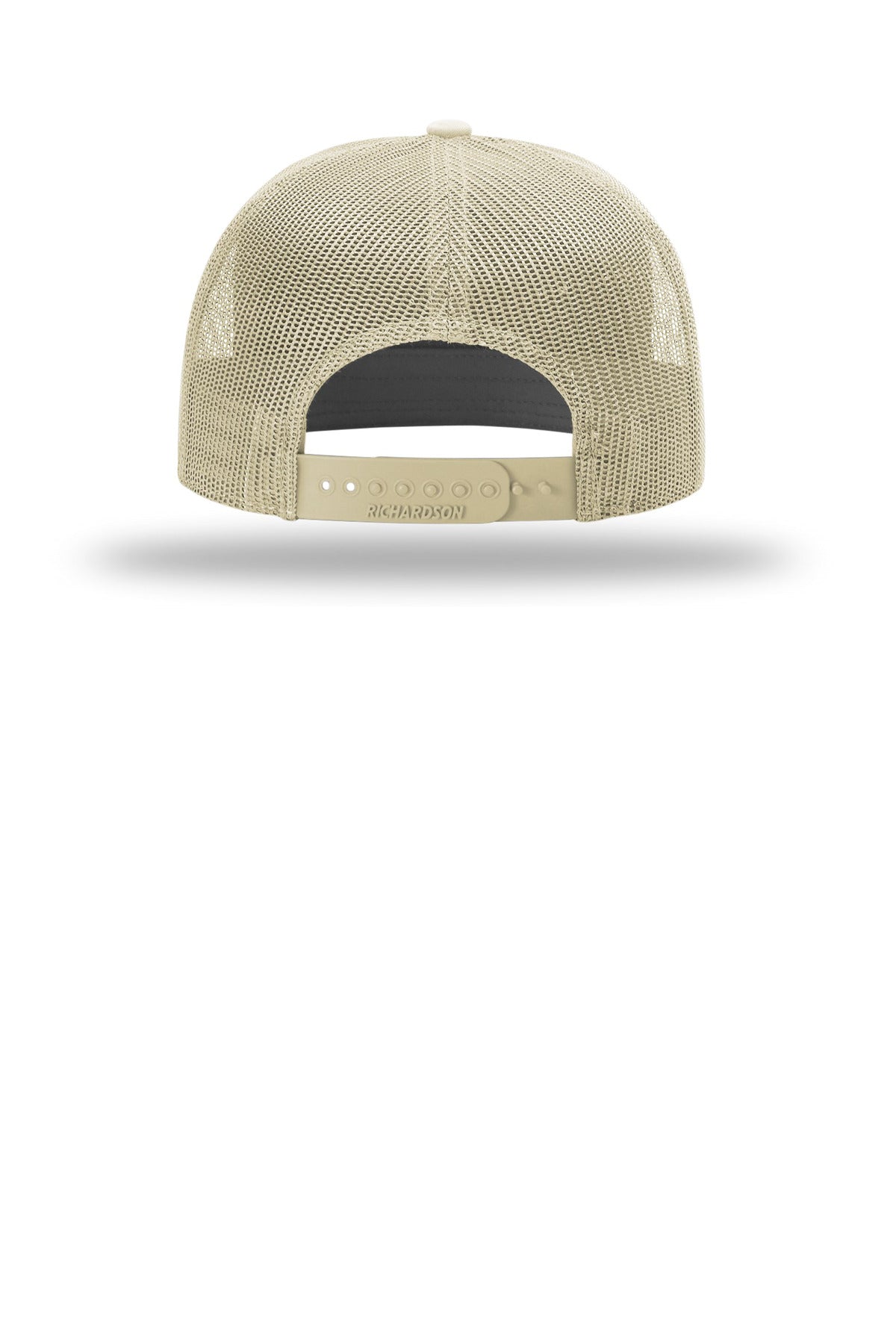 Richardson 7-Panel Trucker 168 - Brown/ Khaki/ Khaki - back