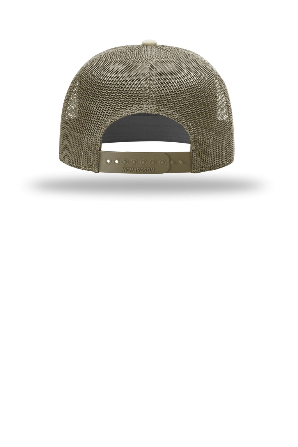 Richardson 7-Panel Trucker 168 - Pale Khaki/ Loden - back
