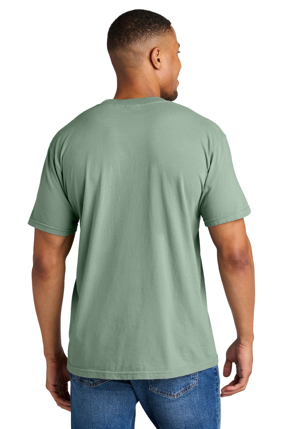 COMFORT COLORS Heavyweight Ring Spun Tee. 1717 - Bay - back