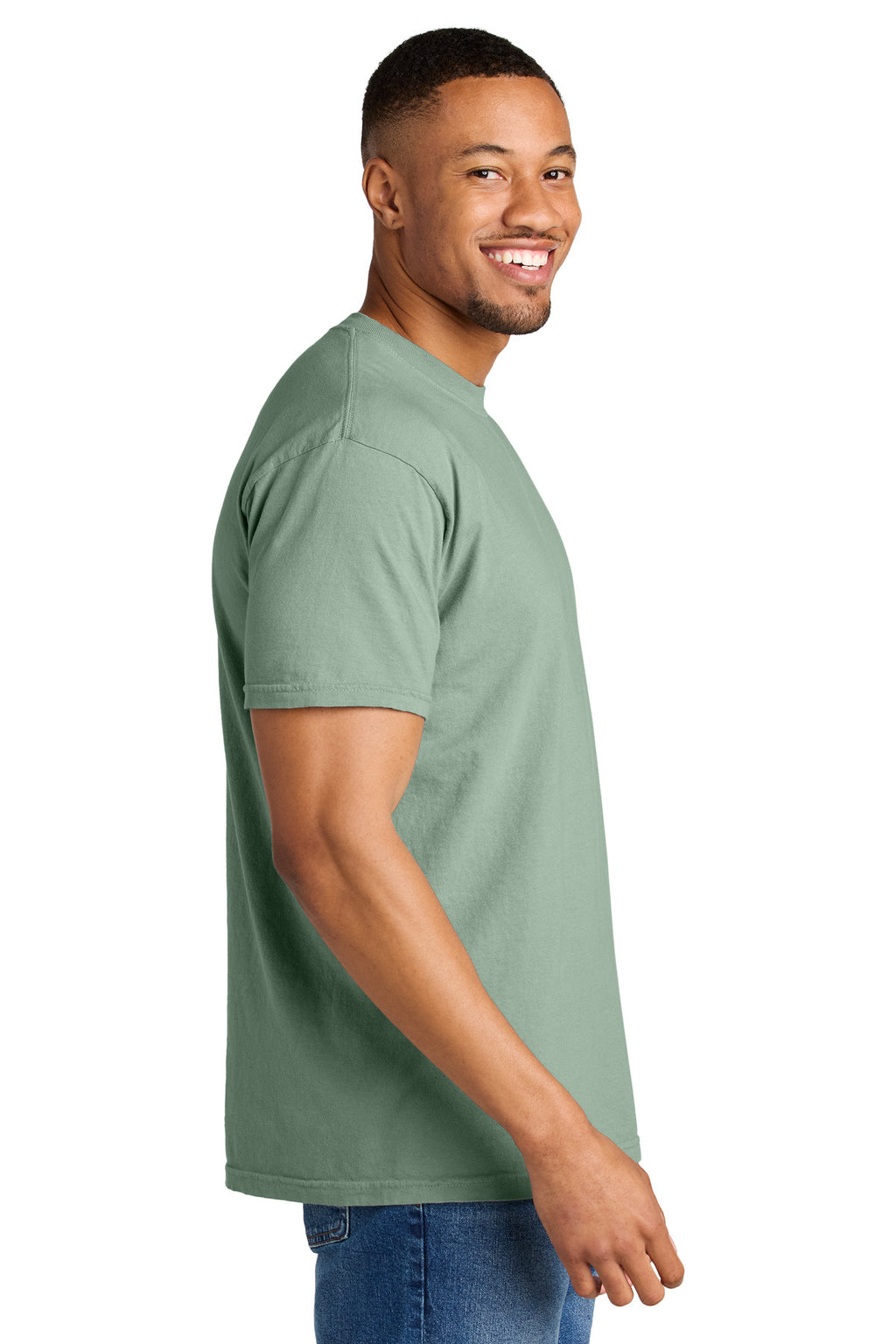 COMFORT COLORS Heavyweight Ring Spun Tee. 1717 - Bay - side