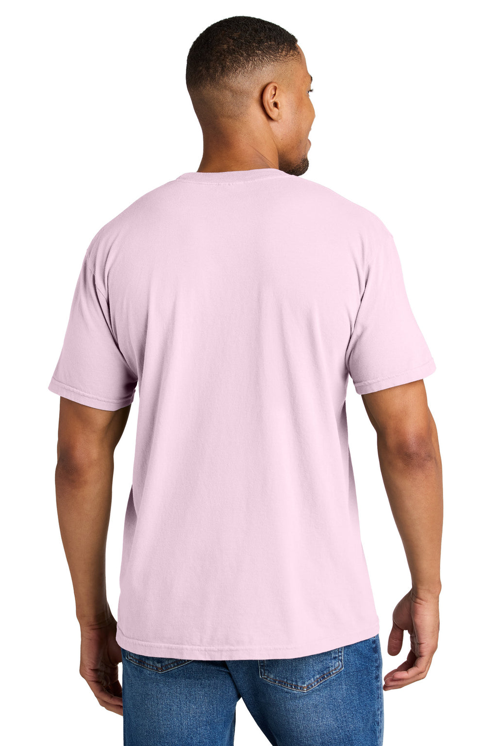 COMFORT COLORS Heavyweight Ring Spun Tee. 1717 - Blossom - back
