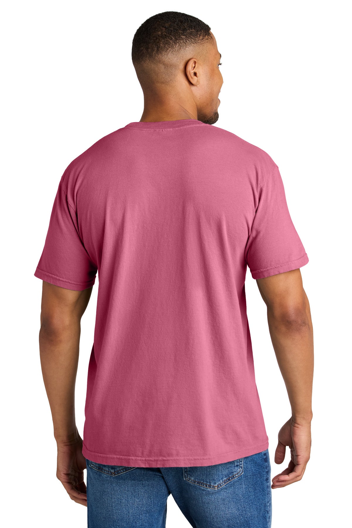 COMFORT COLORS Heavyweight Ring Spun Tee. 1717 - Crunchberry - back