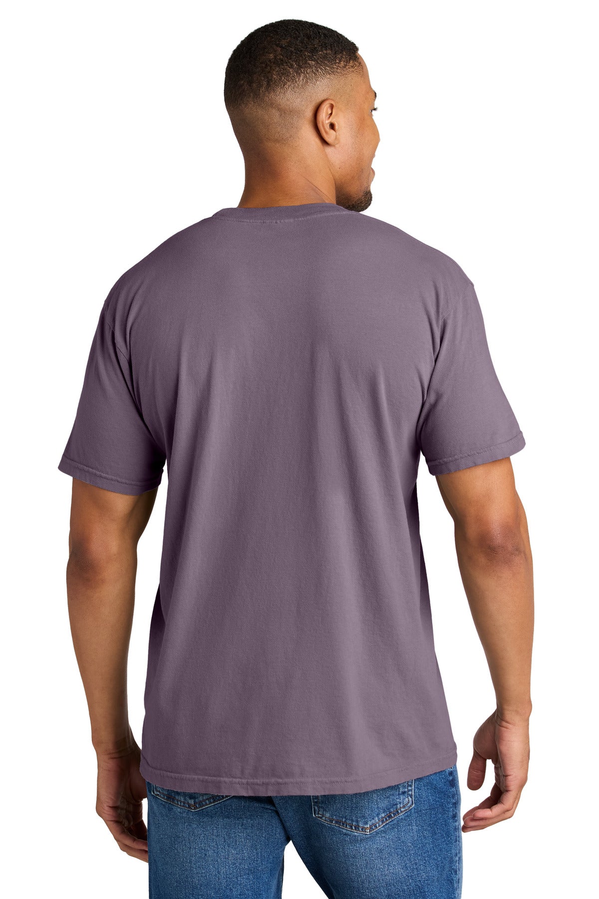 COMFORT COLORS Heavyweight Ring Spun Tee. 1717 - Dusk - back