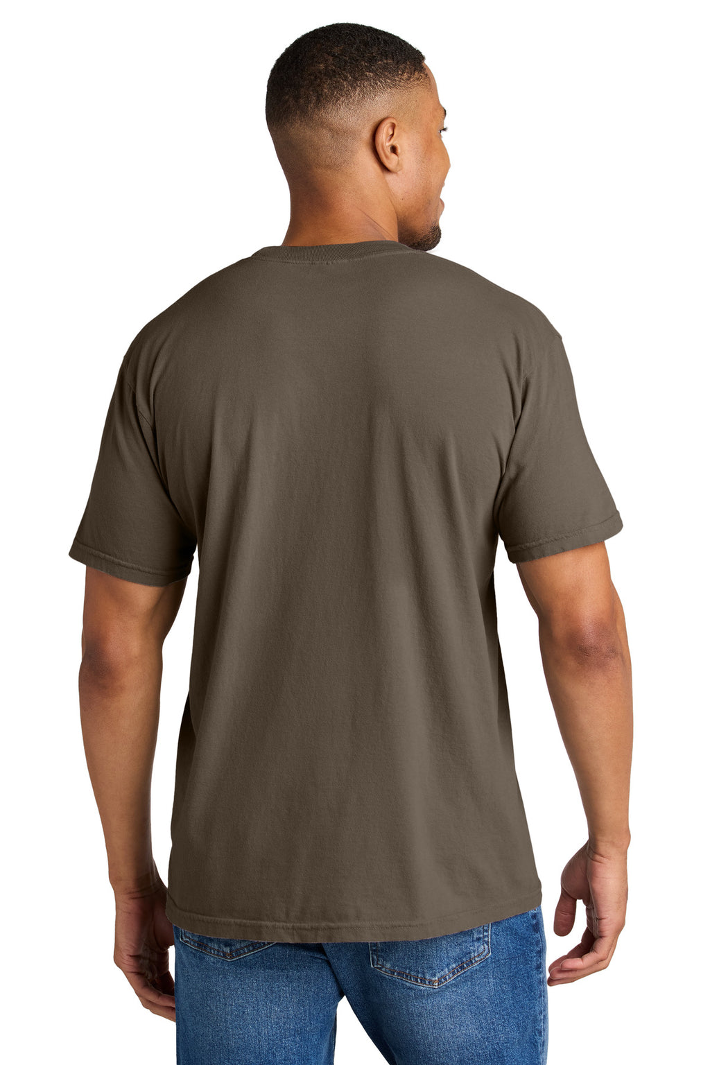 COMFORT COLORS Heavyweight Ring Spun Tee. 1717 - Espresso - back