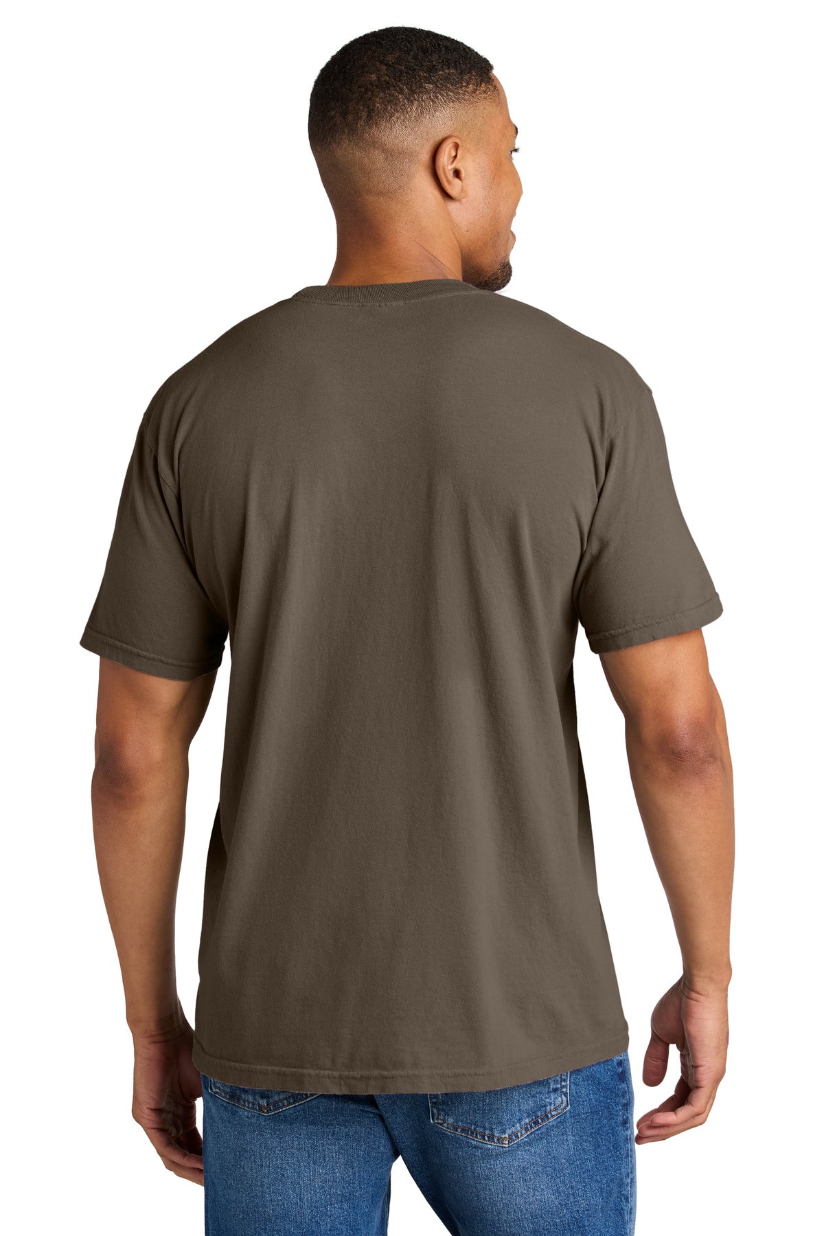 COMFORT COLORS Heavyweight Ring Spun Tee. 1717 - Espresso - back