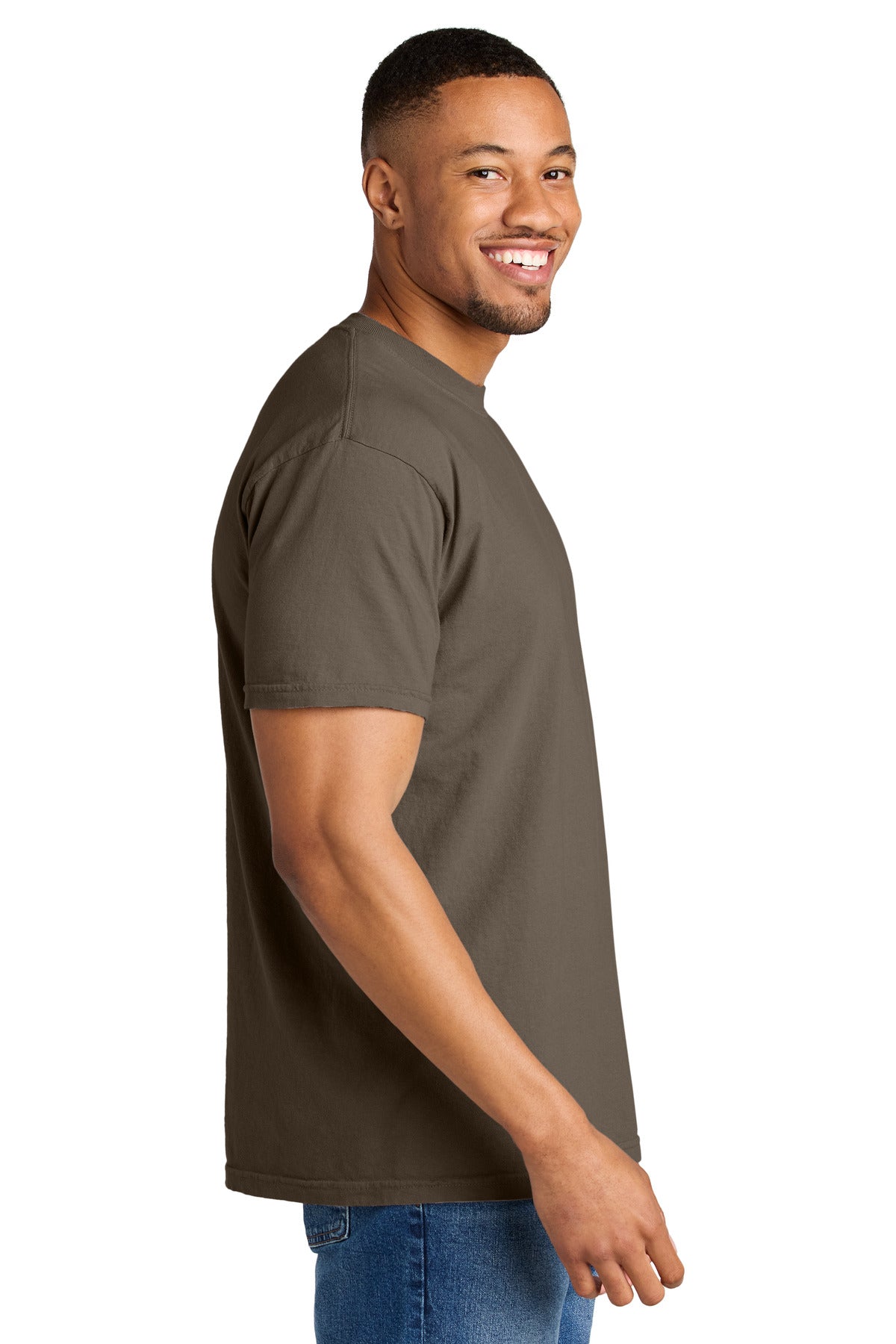 COMFORT COLORS Heavyweight Ring Spun Tee. 1717 - Espresso - side