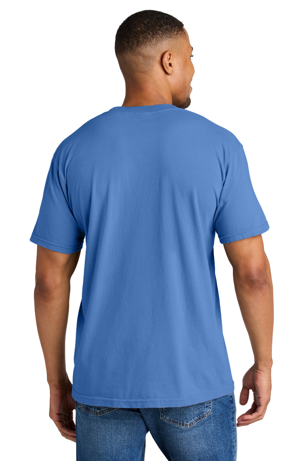 COMFORT COLORS Heavyweight Ring Spun Tee. 1717 - Mystic - back