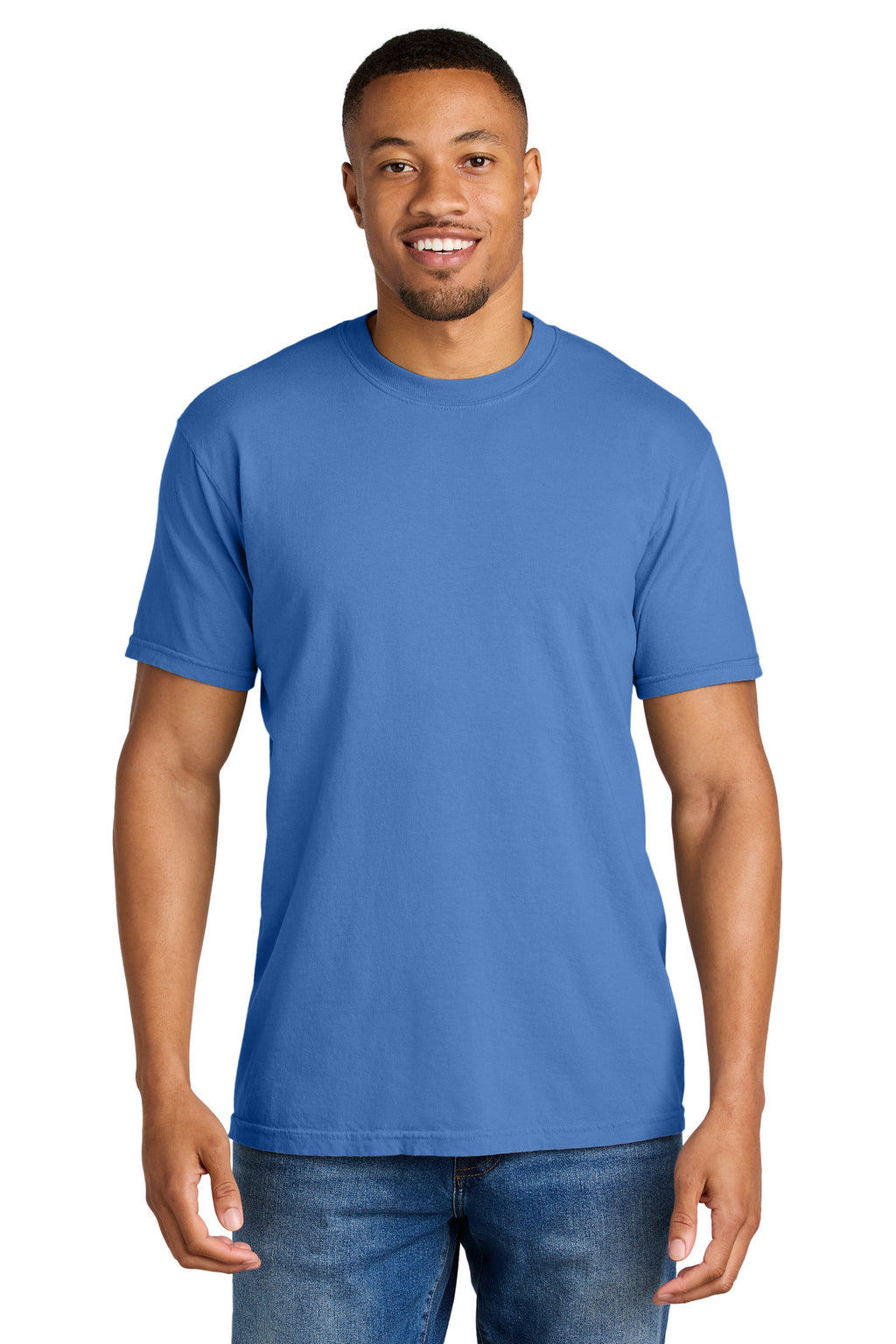 COMFORT COLORS Heavyweight Ring Spun Tee. 1717 - Mystic - front