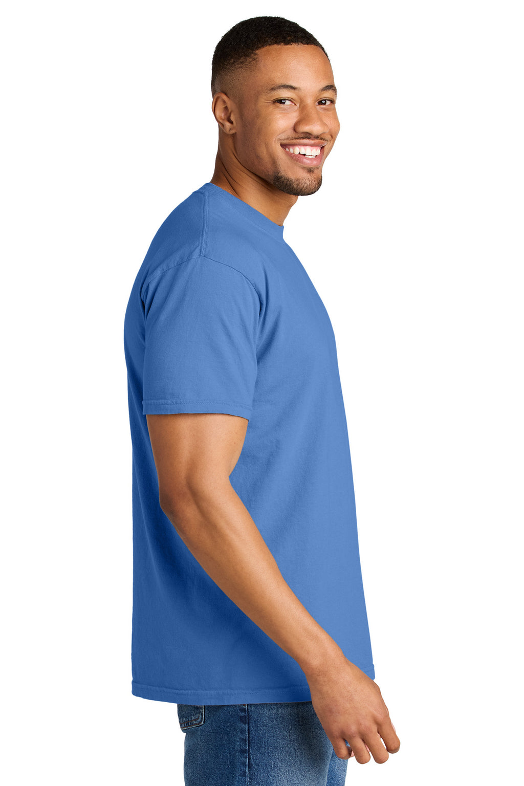 COMFORT COLORS Heavyweight Ring Spun Tee. 1717 - Mystic - side