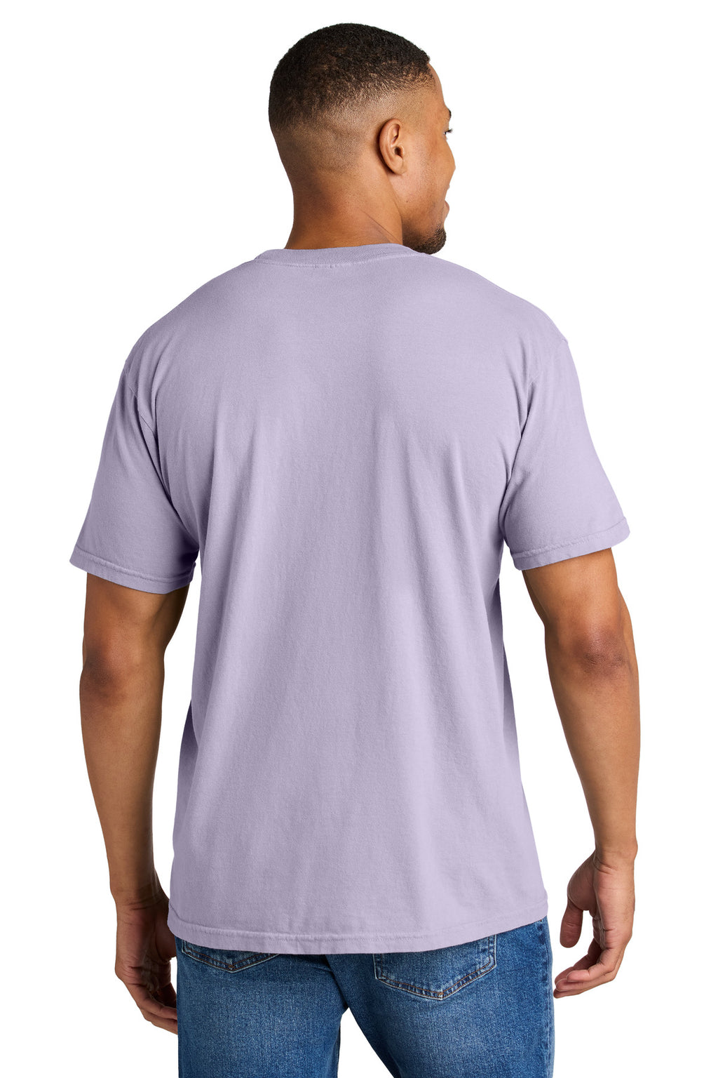 COMFORT COLORS Heavyweight Ring Spun Tee. 1717 - Orchid - back