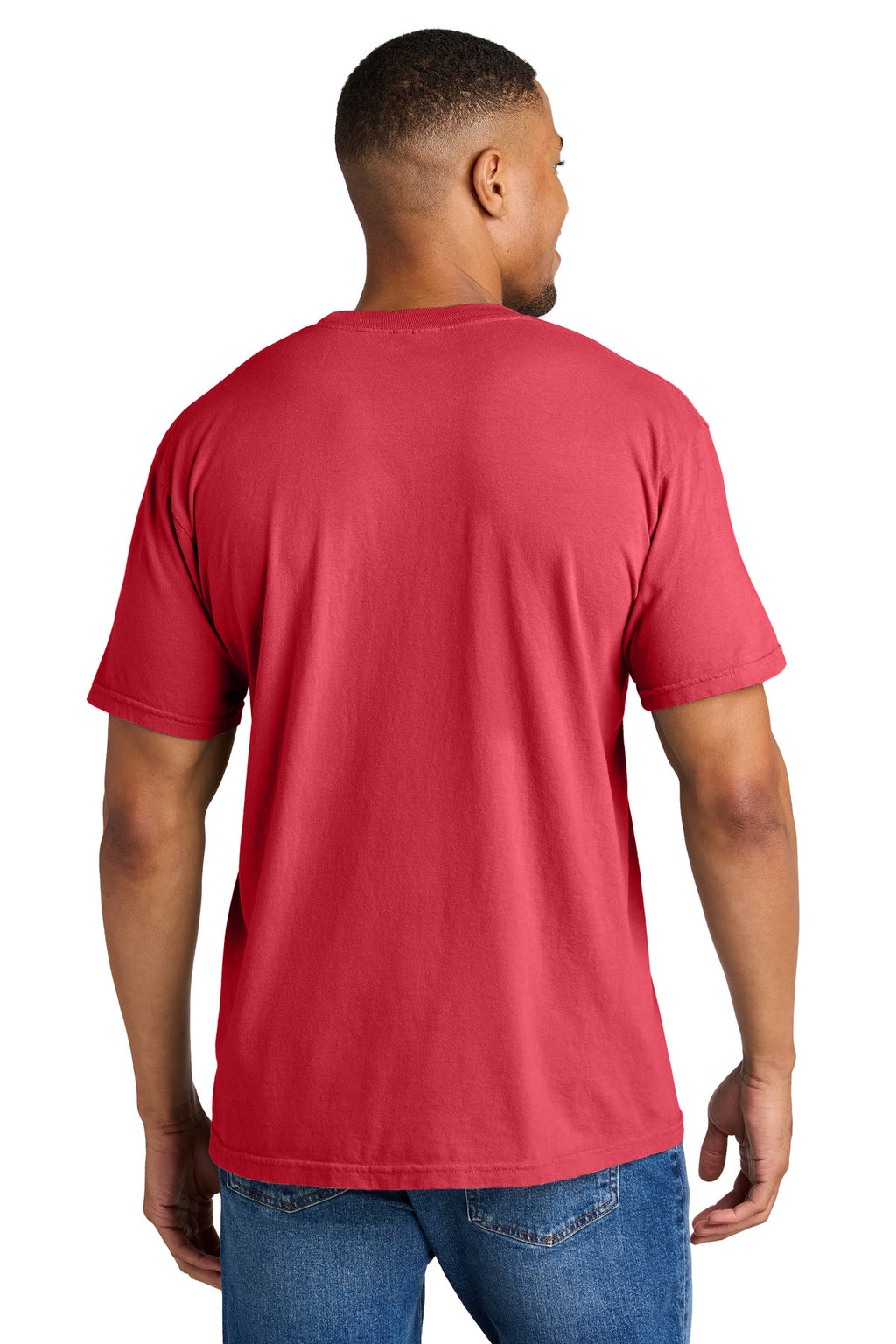 COMFORT COLORS Heavyweight Ring Spun Tee. 1717 - Paprika - back