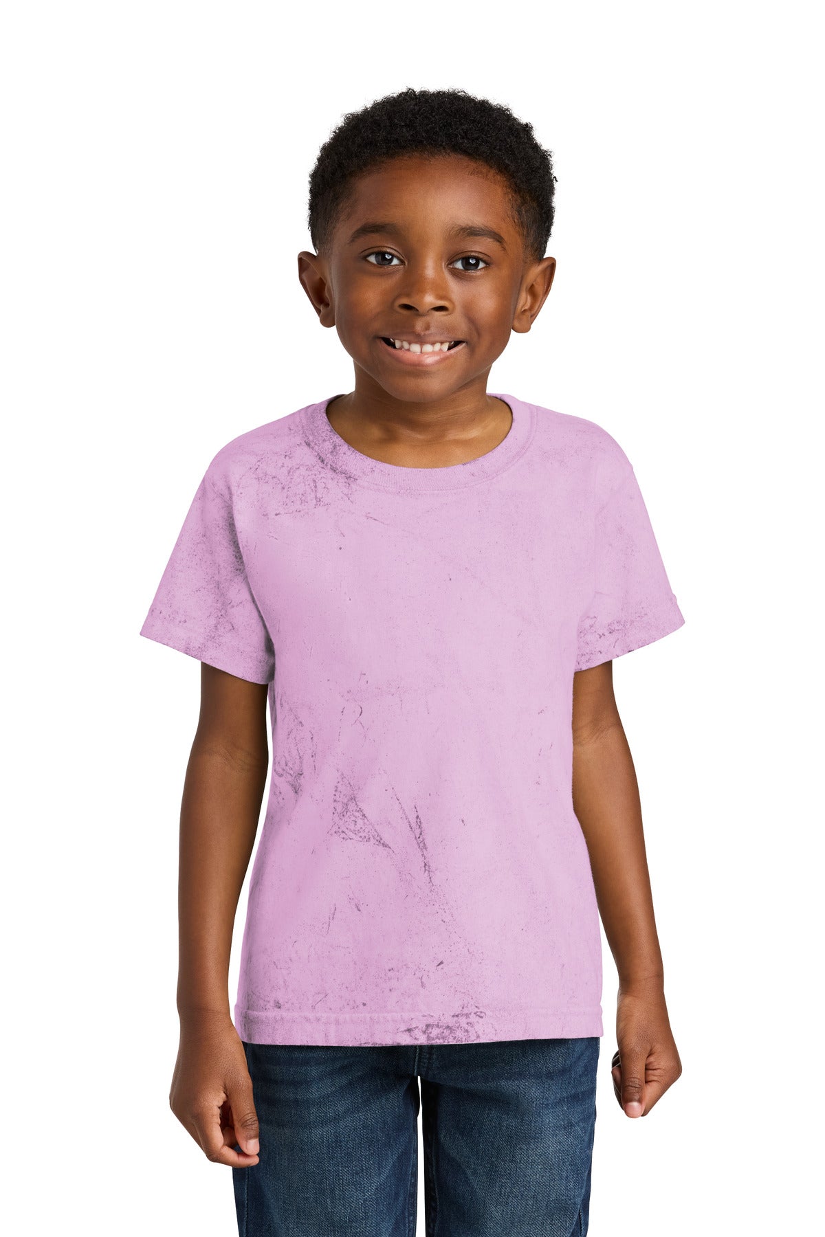 Comfort Colors Youth Heavyweight Color Blast Tee 1745Y - Hibiscus - front