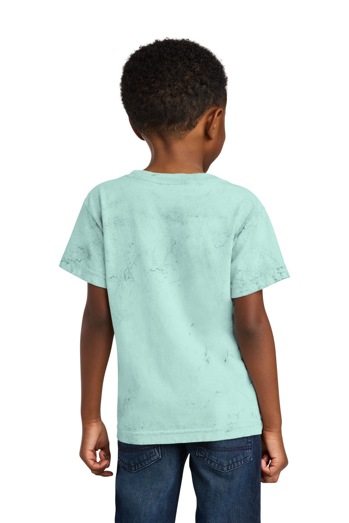 Comfort Colors Youth Heavyweight Color Blast Tee 1745Y - Sea Glass - back