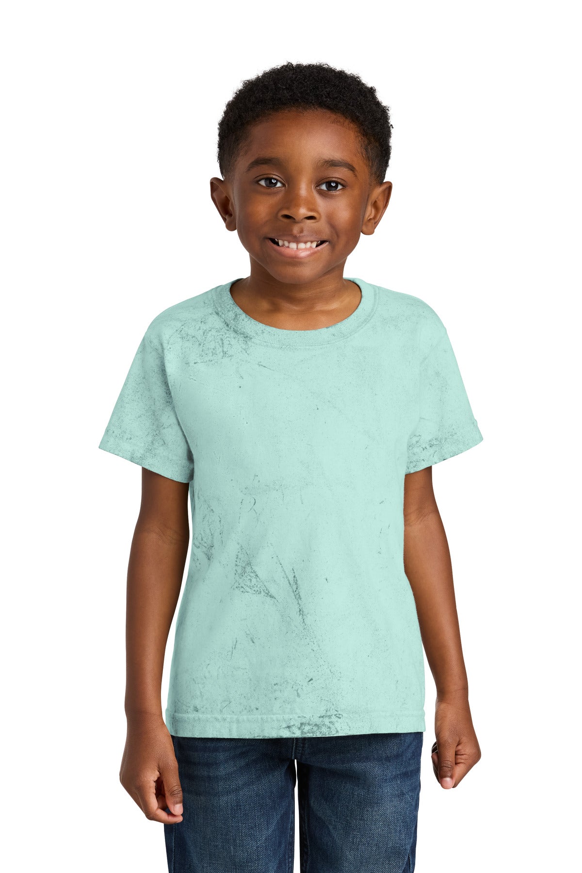 Comfort Colors Youth Heavyweight Color Blast Tee 1745Y - Sea Glass - front