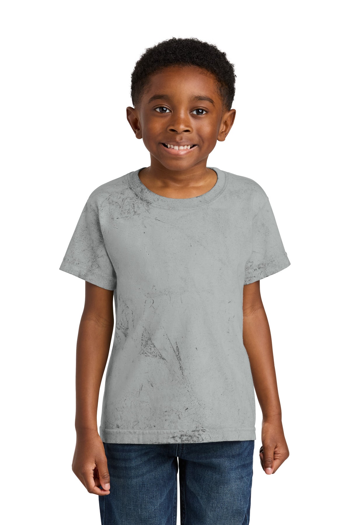 Comfort Colors Youth Heavyweight Color Blast Tee 1745Y - Smoke - front