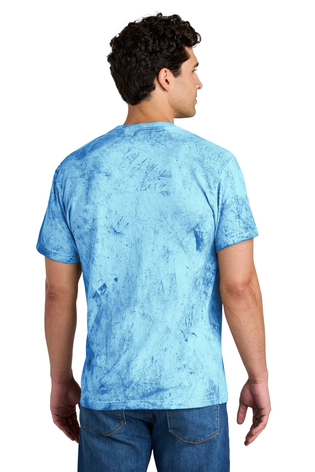 Comfort Colors Heavyweight Color Blast Tee 1745 - Fiji Blue - back