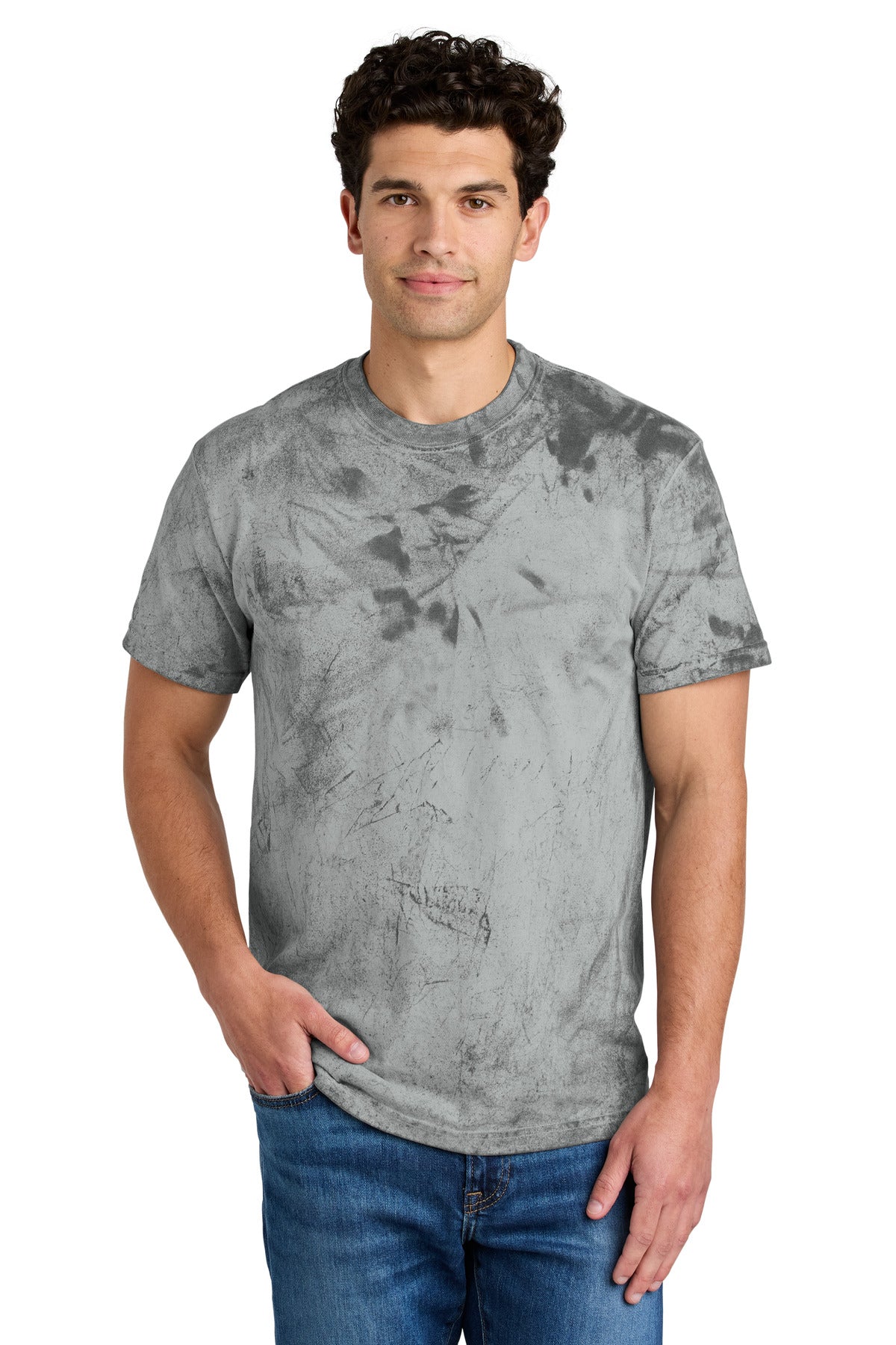 Comfort Colors Heavyweight Color Blast Tee 1745 - Smoke - front