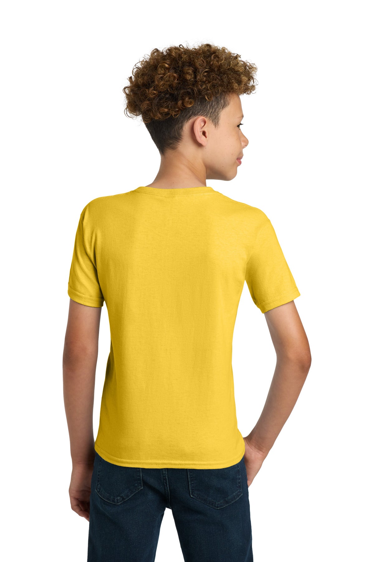 Gildan - Youth Ultra Cotton 100% US Cotton T-Shirt. 2000B - Daisy - back