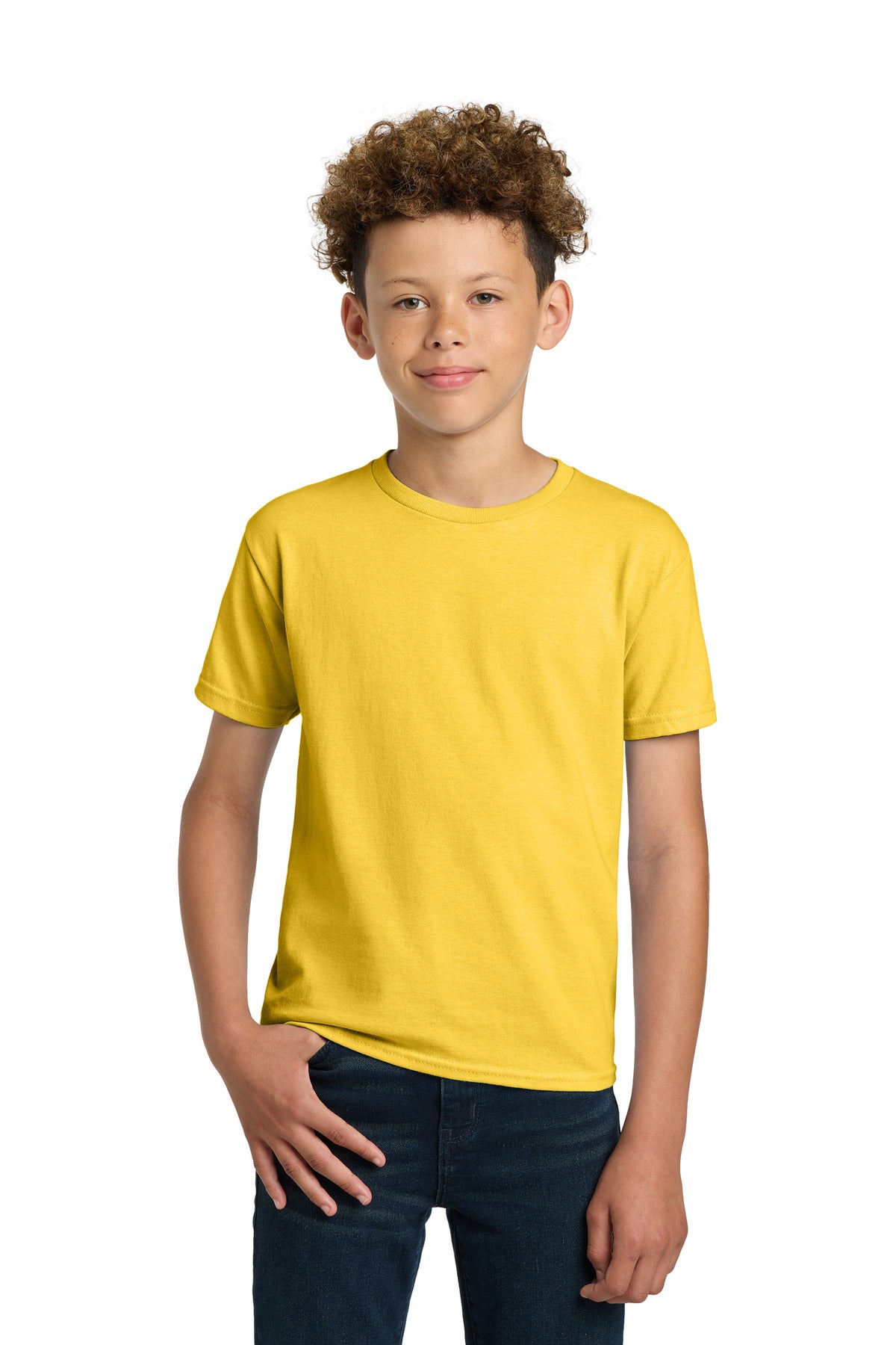 Gildan - Youth Ultra Cotton 100% US Cotton T-Shirt. 2000B - Daisy - front