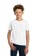 Gildan - Youth Ultra Cotton 100% US Cotton T-Shirt. 2000B - White - front