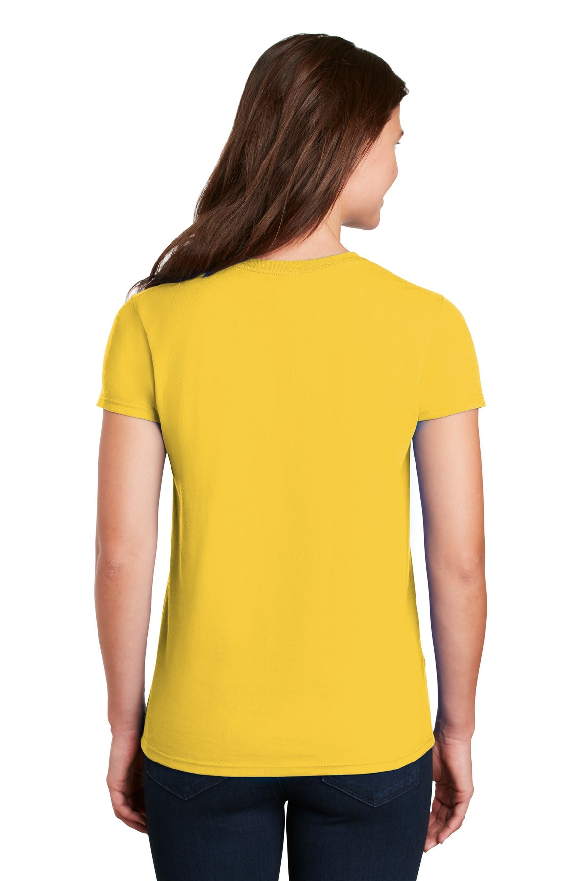 Gildan Women's Ultra Cotton 100% US Cotton T-Shirt. 2000L - Daisy - back