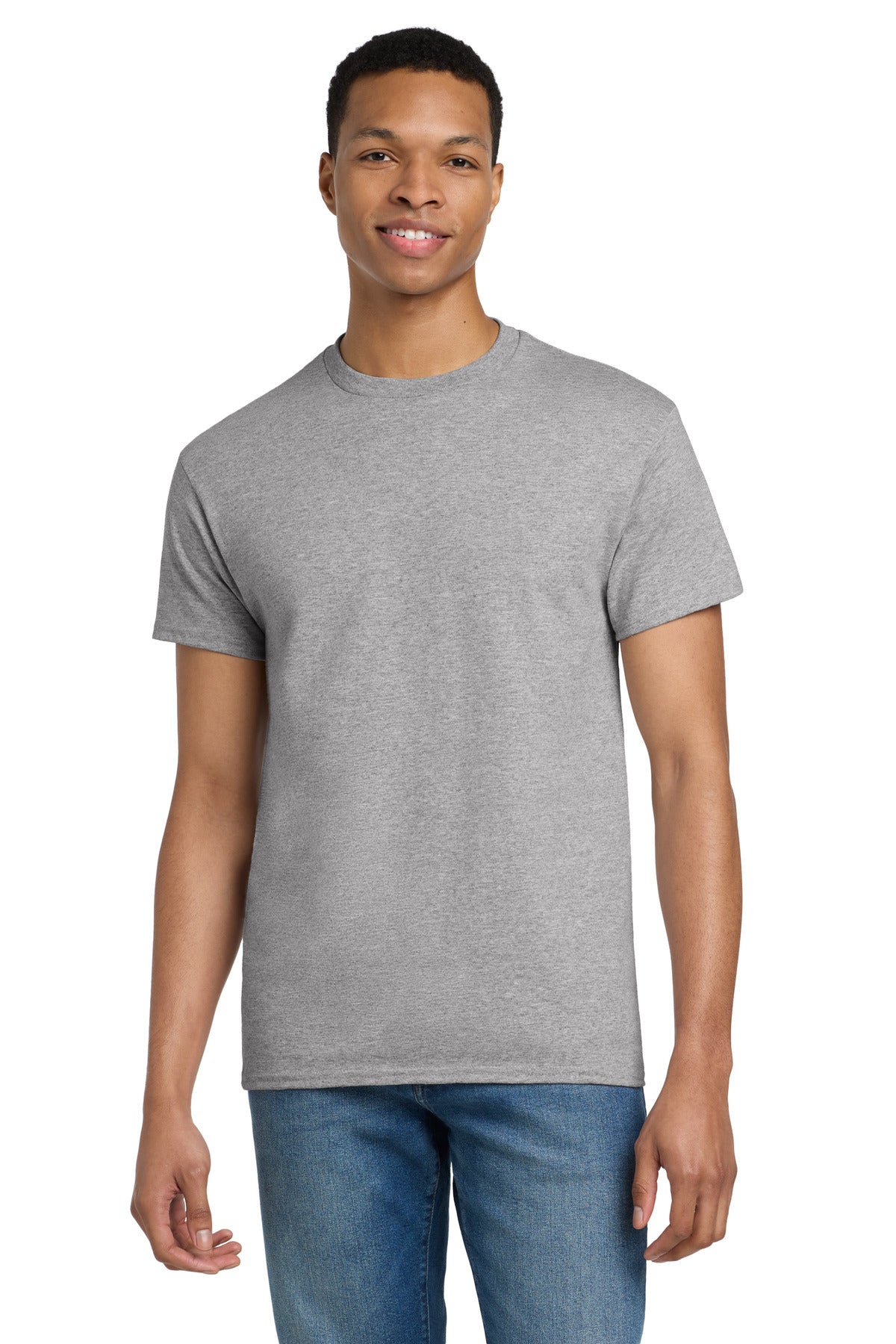Gildan Tall 100% US Cotton T-Shirt 2000T - Sport Grey - front