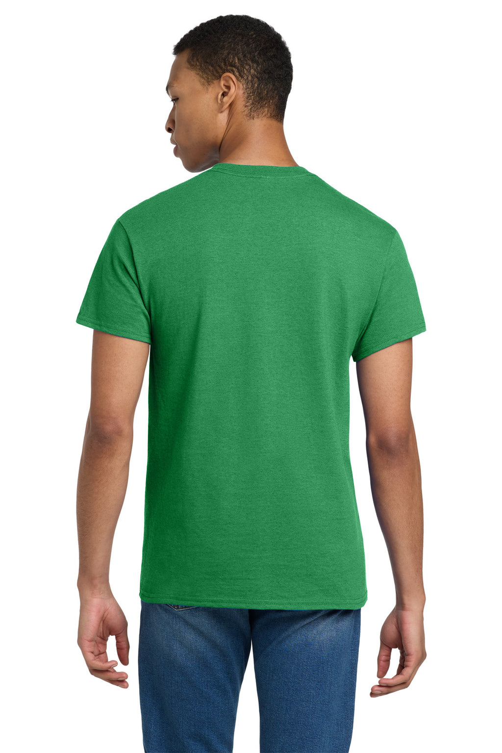 Gildan - Ultra Cotton 100% US Cotton T-Shirt. 2000 - Antique Irish Green - back