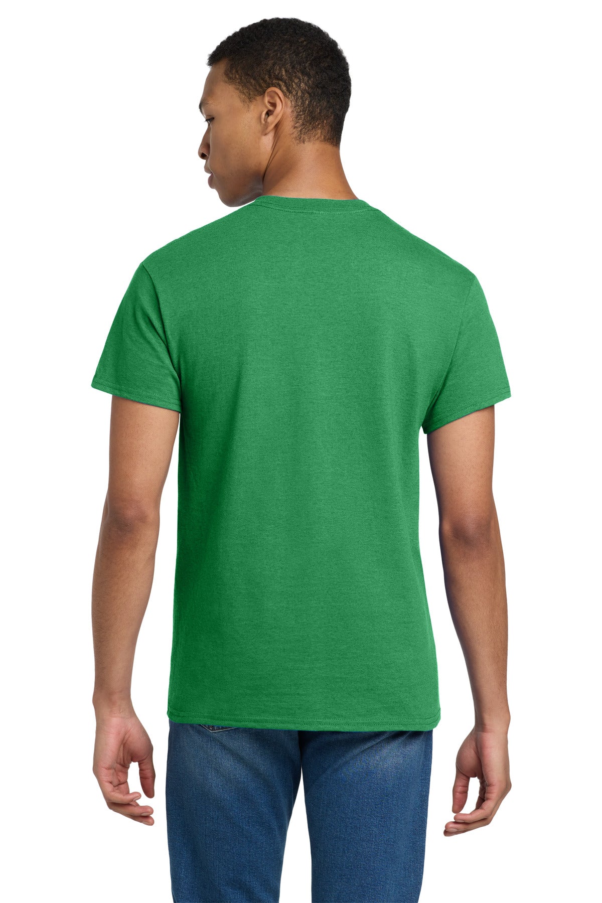 Gildan - Ultra Cotton 100% US Cotton T-Shirt. 2000 - Antique Irish Green - back