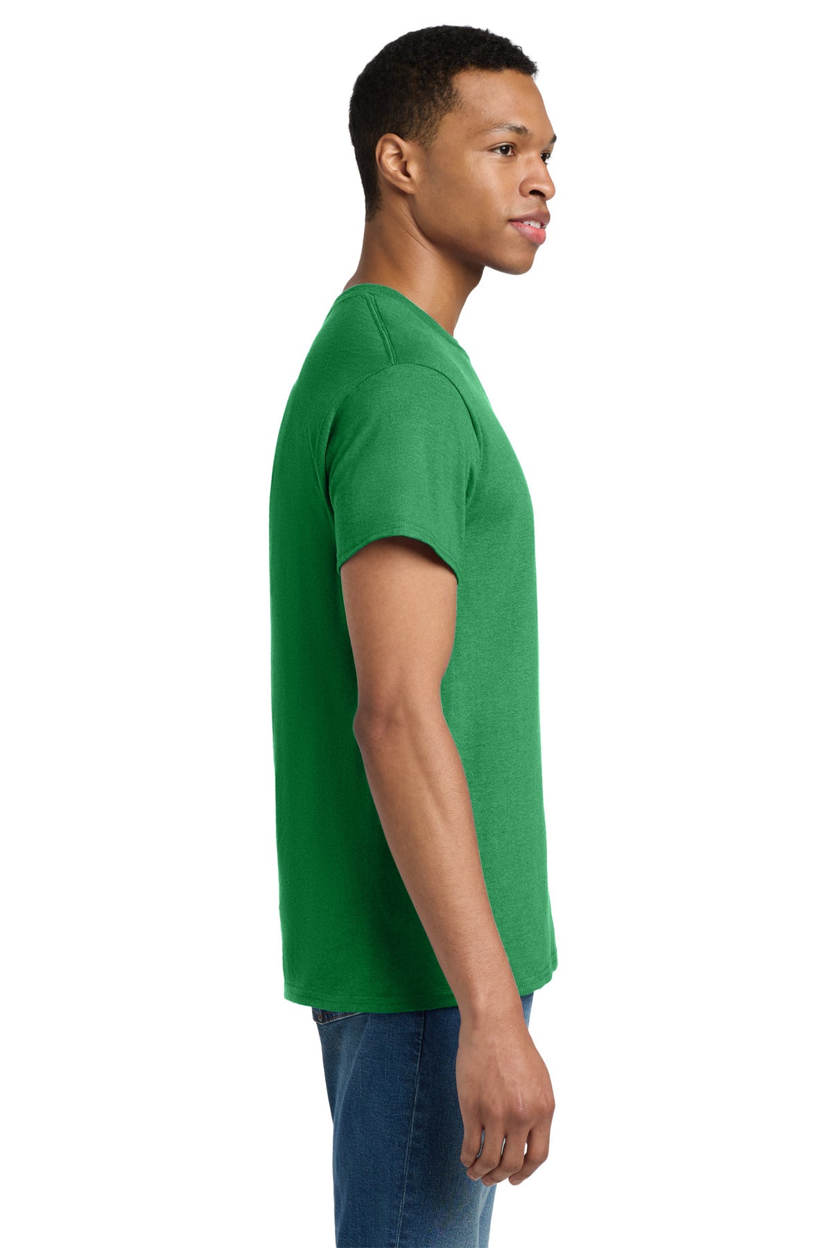 Gildan - Ultra Cotton 100% US Cotton T-Shirt. 2000 - Antique Irish Green - side