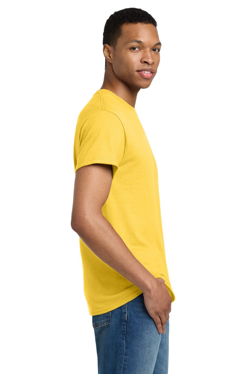 Gildan - Ultra Cotton 100% US Cotton T-Shirt. 2000 - Daisy - side