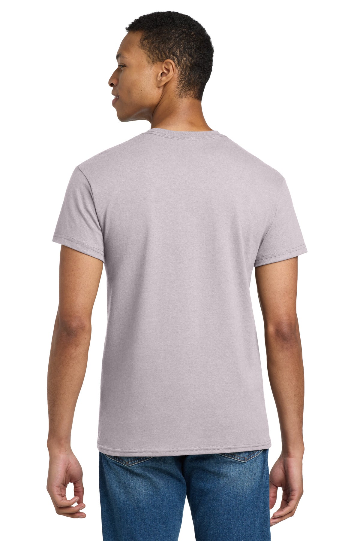 Gildan - Ultra Cotton 100% US Cotton T-Shirt. 2000 - Ice Grey - back