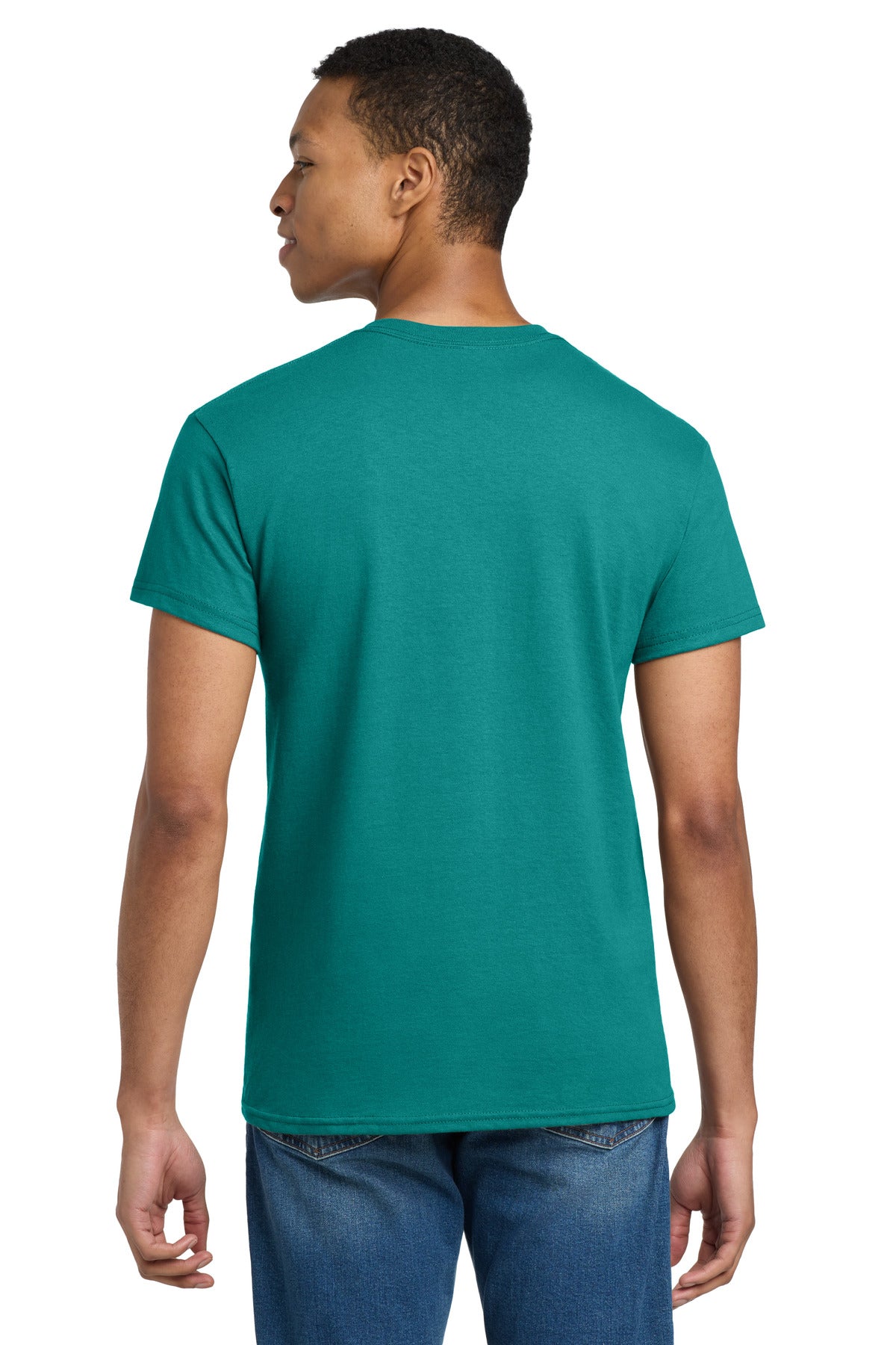 Gildan - Ultra Cotton 100% US Cotton T-Shirt. 2000 - Jade Dome - back