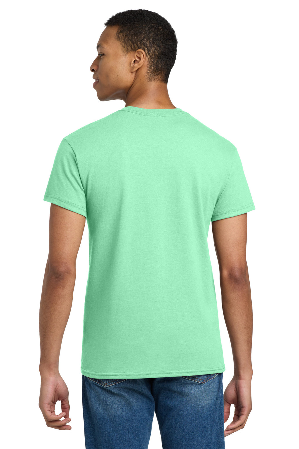 Gildan - Ultra Cotton 100% US Cotton T-Shirt. 2000 - Mint Green - back