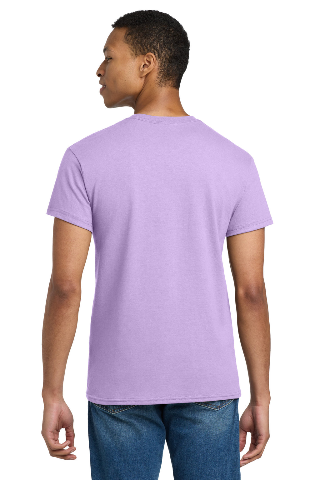 Gildan - Ultra Cotton 100% US Cotton T-Shirt. 2000 - Orchid - back