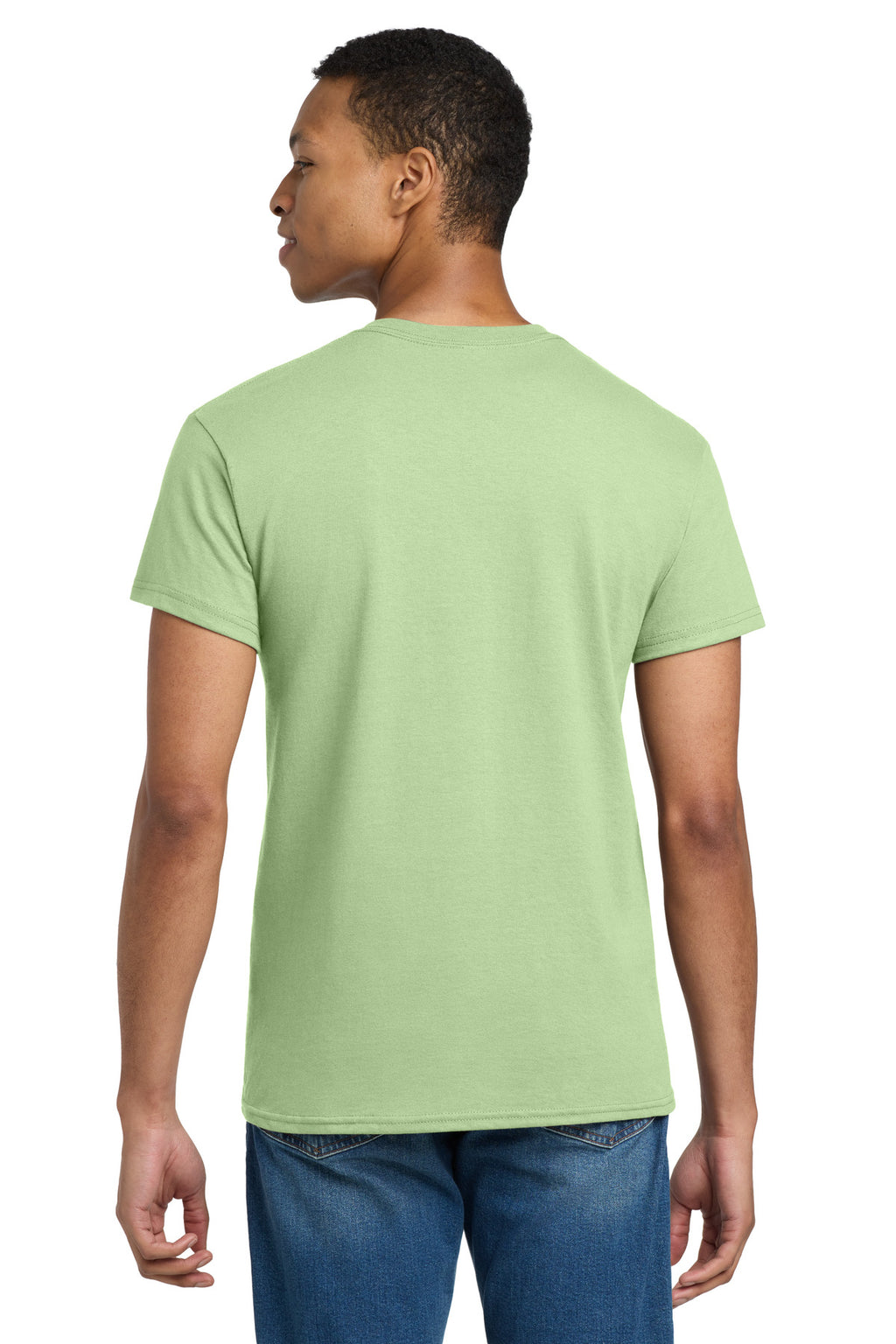 Gildan - Ultra Cotton 100% US Cotton T-Shirt. 2000 - Pistachio - back
