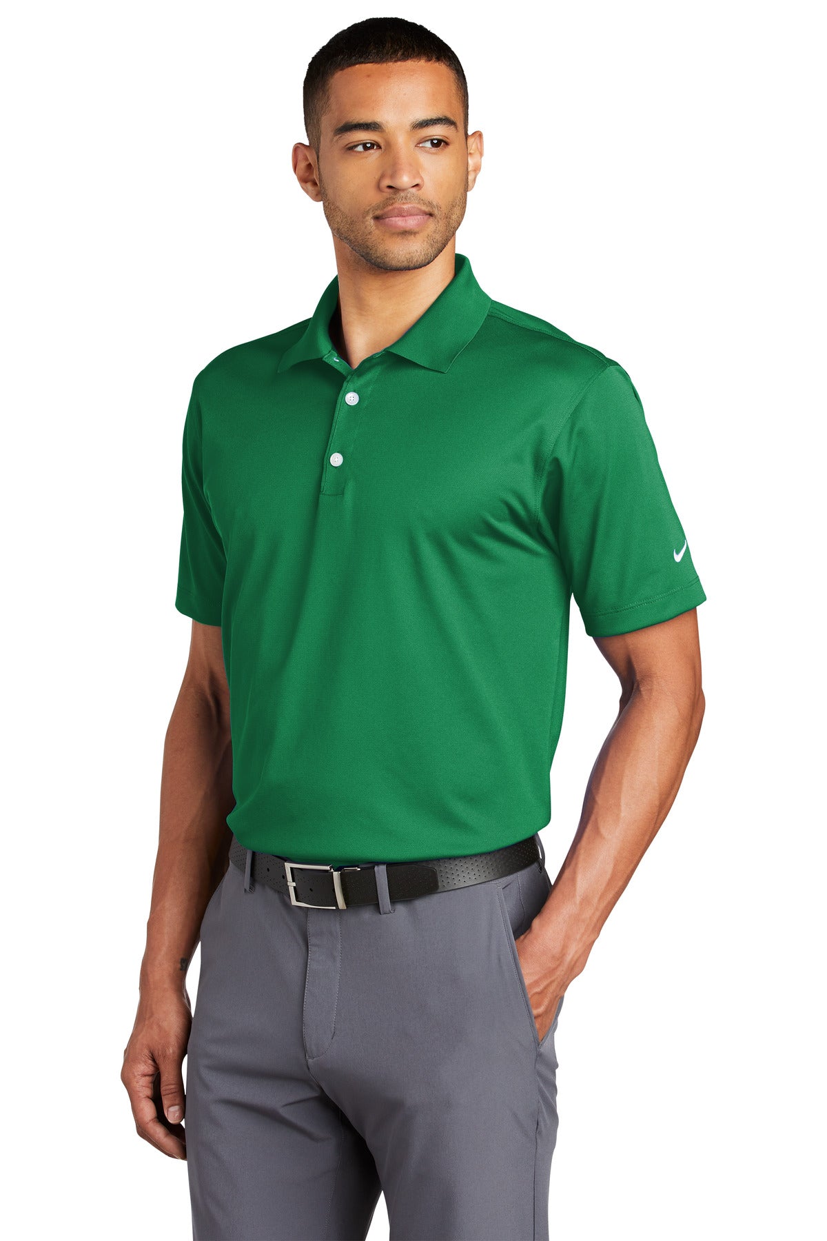 Nike Tech Basic Dri-FIT Polo. 203690 - Lucky Green - three_q