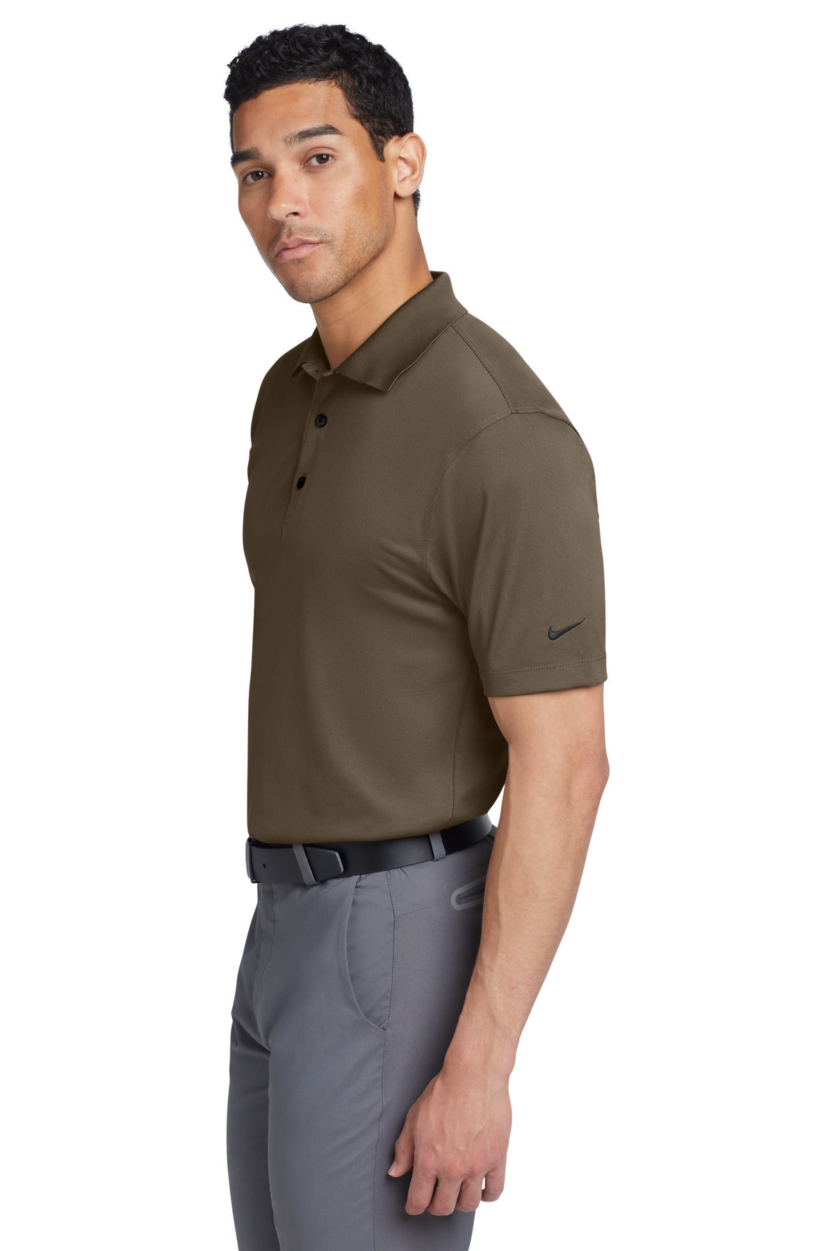 Nike Tech Basic Dri-FIT Polo. 203690 - Olive Khaki - side