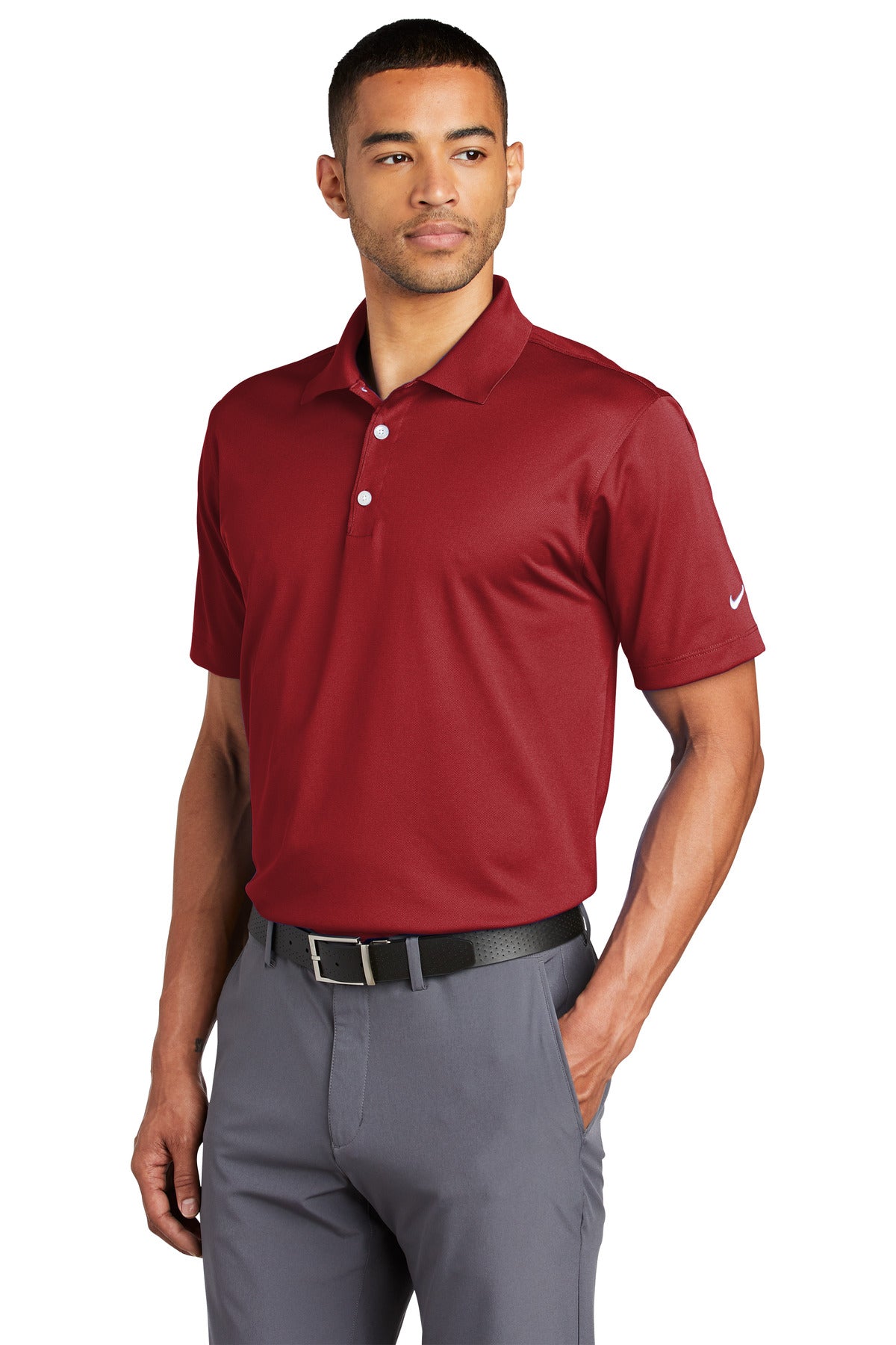 Nike Tech Basic Dri-FIT Polo. 203690 - Pro Red - three_q
